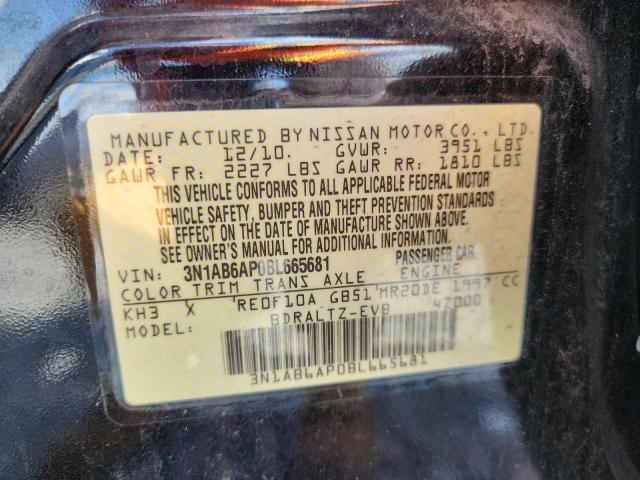 2011 NISSAN SENTRA 2.0 - 3N1AB6AP0BL665681