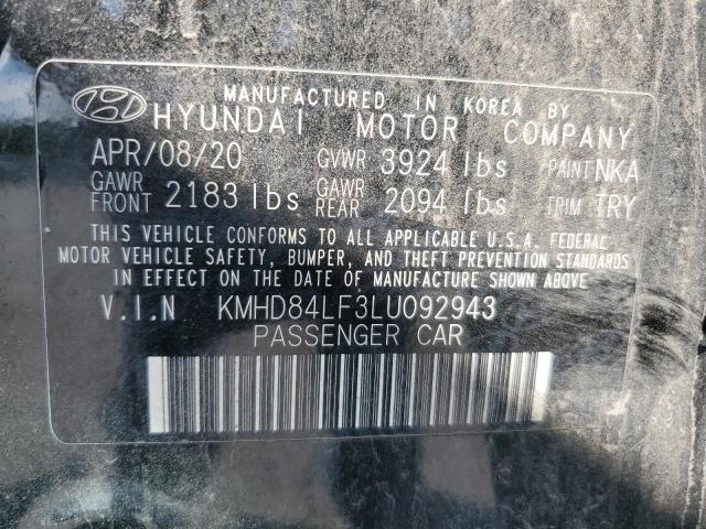 2020 HYUNDAI ELANTRA SE #3298082146