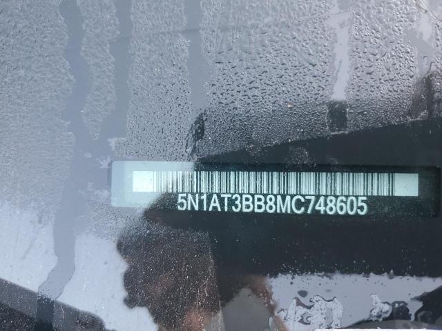 2021 NISSAN ROGUE SV 5N1AT3BB8MC748605