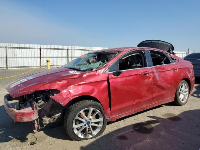 FORD FUSION SE 2020 red  gas 3FA6P0HDXLR114207 photo #1