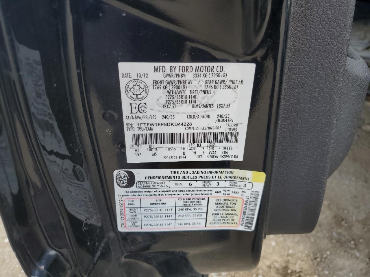 FORD F-150 SUPERCREW