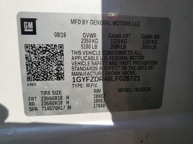 2020 CADILLAC XT4 PREMIU #3284952931