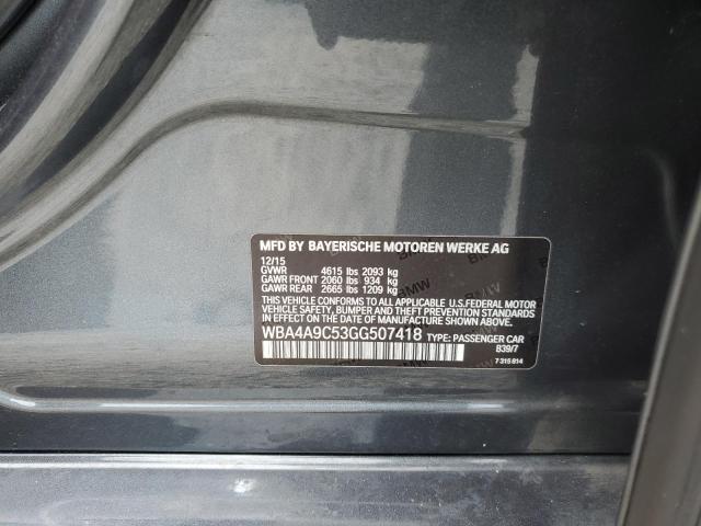2016 BMW 428 I GRAN WBA4A9C53GG507418