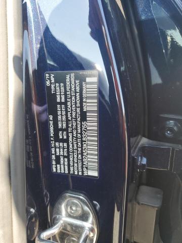 2019 PORSCHE MACAN S WP1AB2A53KLB32755