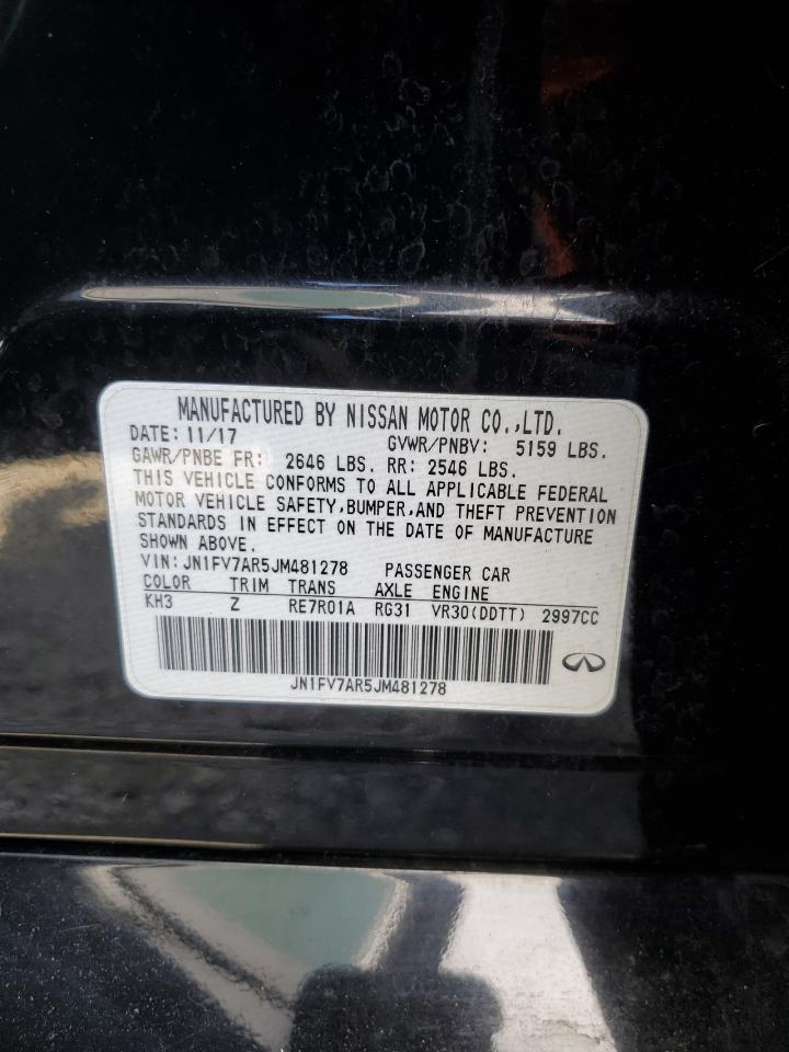 INFINITI Q50 RED SPORT 400