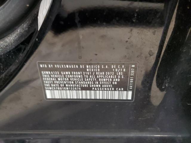 2019 VOLKSWAGEN JETTA S 3VWC57BU1KM122676