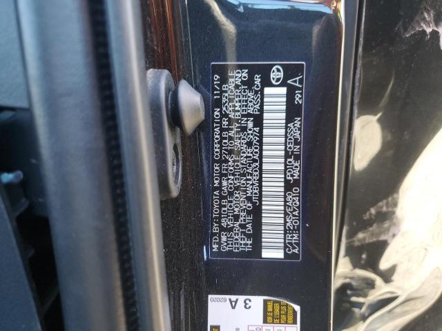 2020 TOYOTA MIRAI JTDBVRBD3LA007974