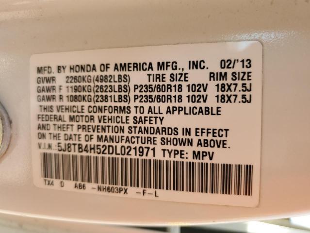 2013 ACURA RDX TECHNOLOGY - 5J8TB4H52DL021971