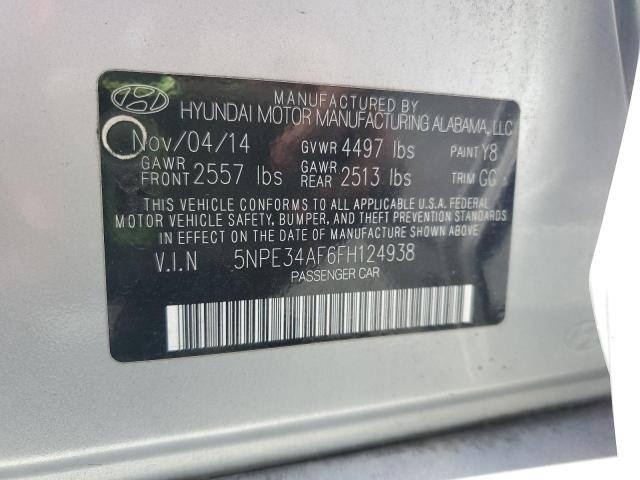 2015 HYUNDAI SONATA SPO #3298149257