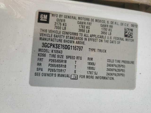 2013 CHEVROLET SILVERADO #3265192025