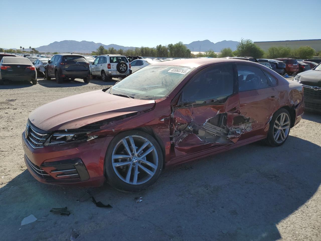 Lot #3262426807 2018 VOLKSWAGEN PASSAT S