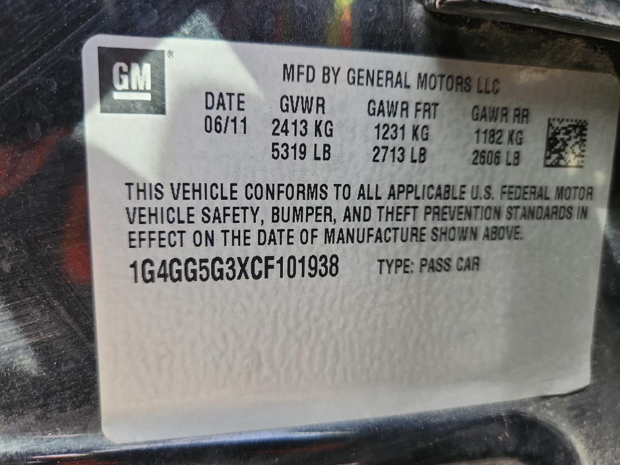 BUICK LACROSSE PREMIUM