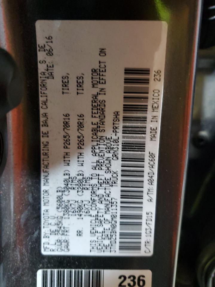 TOYOTA TACOMA DOUBLE CAB