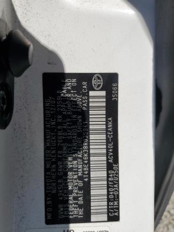 2008 TOYOTA CAMRY CE #3248640282