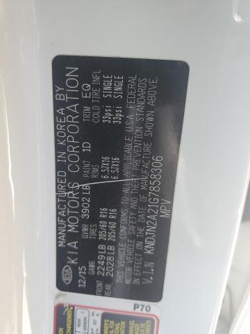 2016 KIA SOUL KNDJN2A21G7858306