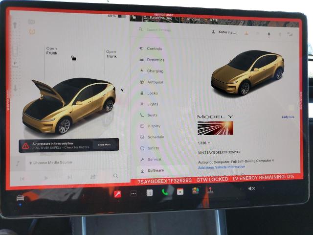 2026 TESLA MODEL Y - 7SAYGDEEXTF326293