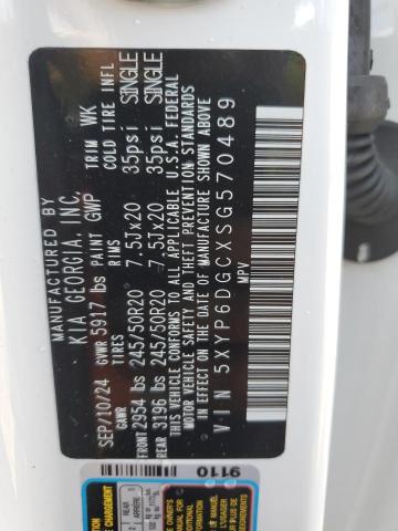 2025 KIA TELLURIDE S 5XYP6DGCXSG570489