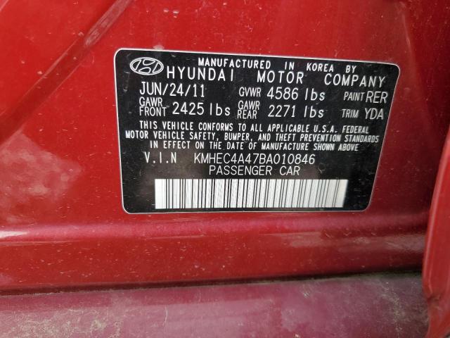 2011 HYUNDAI SONATA HYBRID #3304609459