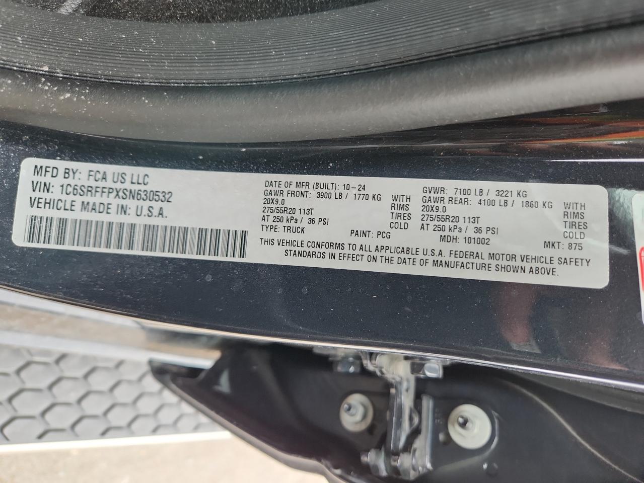 RAM 1500 BIG HORN/LONE STAR