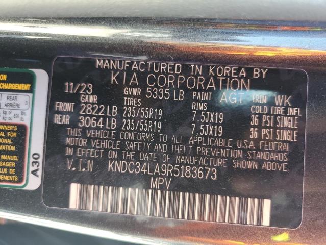 2024 KIA EV6 LIGHT KNDC34LA9R5183673