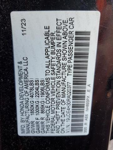 2024 ACURA INTEGRA A-SPEC 19UDE4H30RA020377