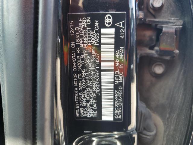 2016 TOYOTA PRIUS C JTDKDTB35G1118507