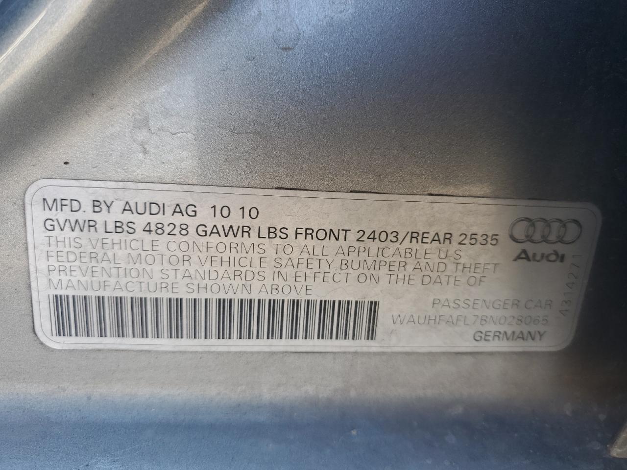 AUDI A4 PREMIUM PLUS