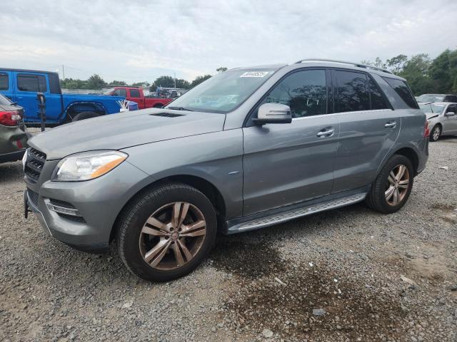 MERCEDES-BENZ ML 350 4MA 2012 gray 4dr spor gas 4JGDA5HB6CA095482 photo #1