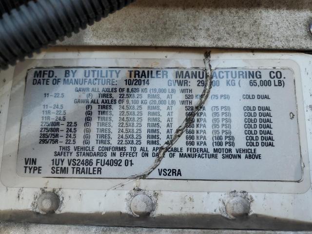 2015 UTILITY VS2RA #3259496115