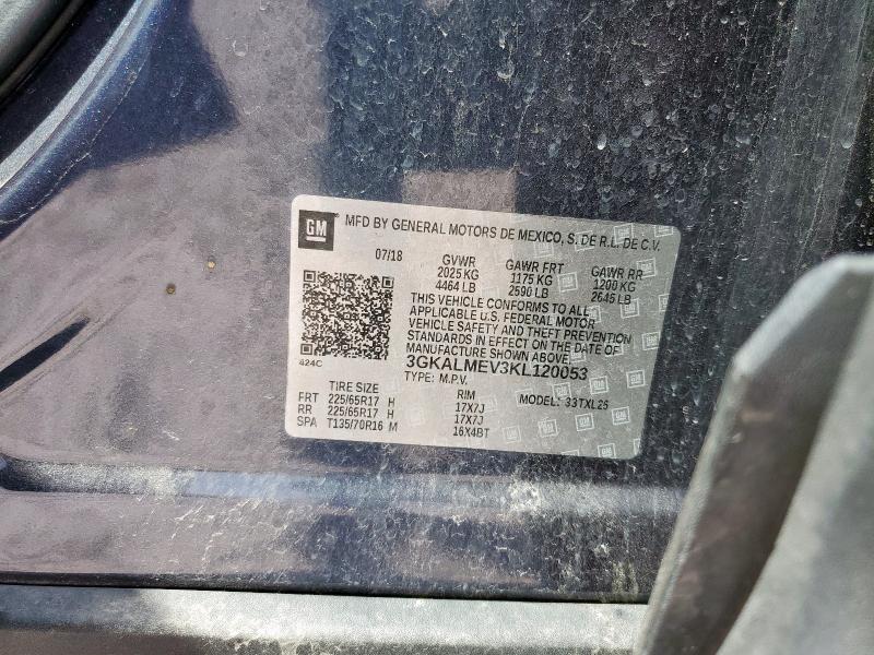 2019 GMC TERRAIN SL 3GKALMEV3KL120053