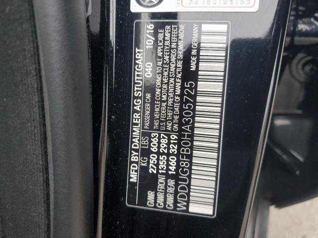 2017 MERCEDES-BENZ S 550 4MATIC WDDUG8FB0HA305725