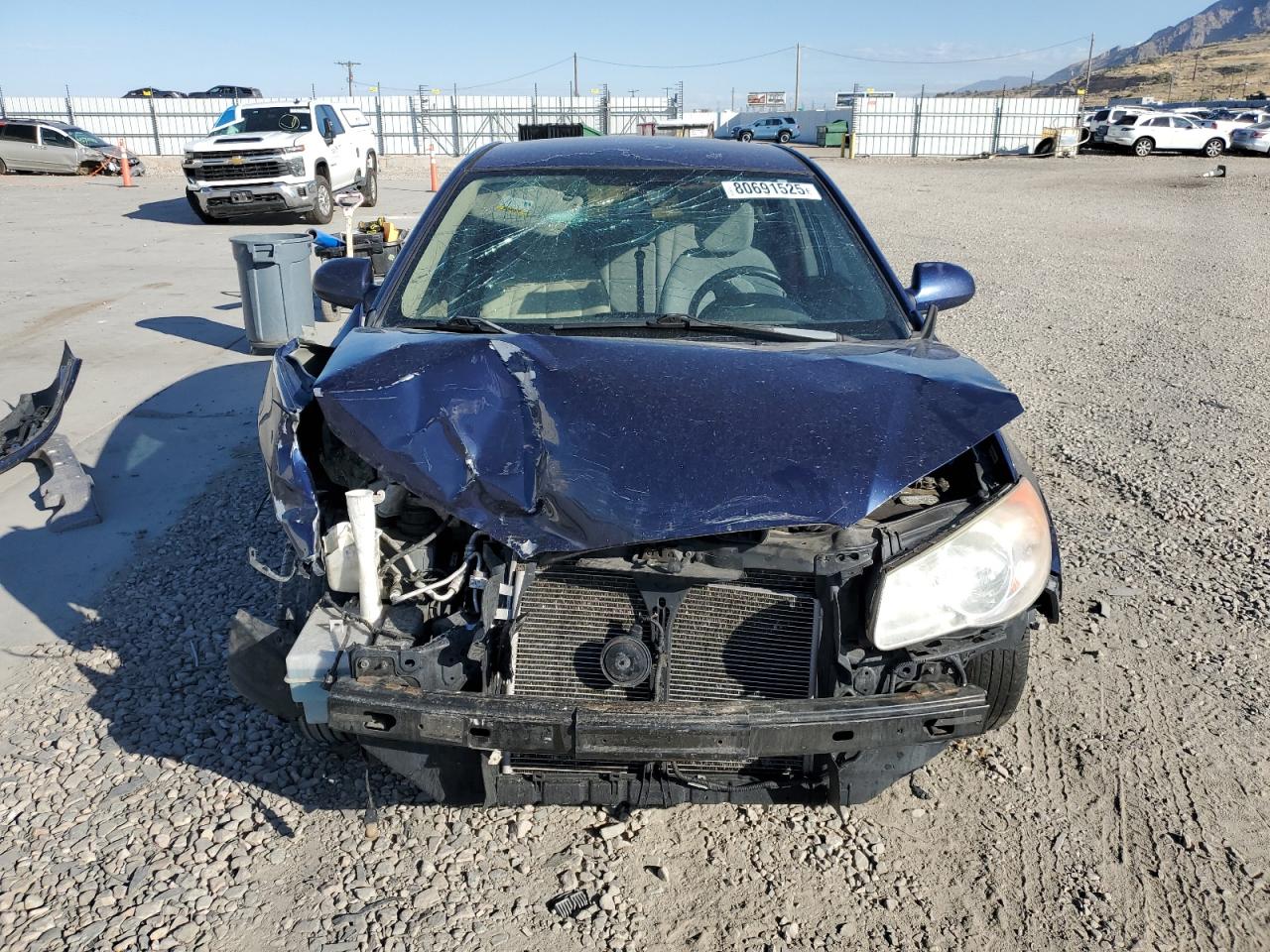 Lot #3309773842 2008 HYUNDAI ELANTRA GL