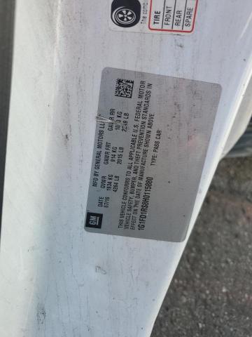 2017 CHEVROLET CAMARO LT 1G1FD1RS8H0115880