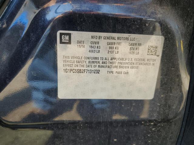 2015 CHEVROLET CRUZE LT #3290600806