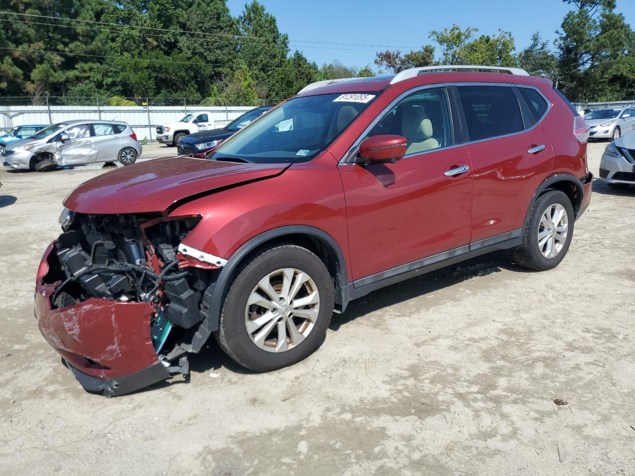  Salvage Nissan Rogue