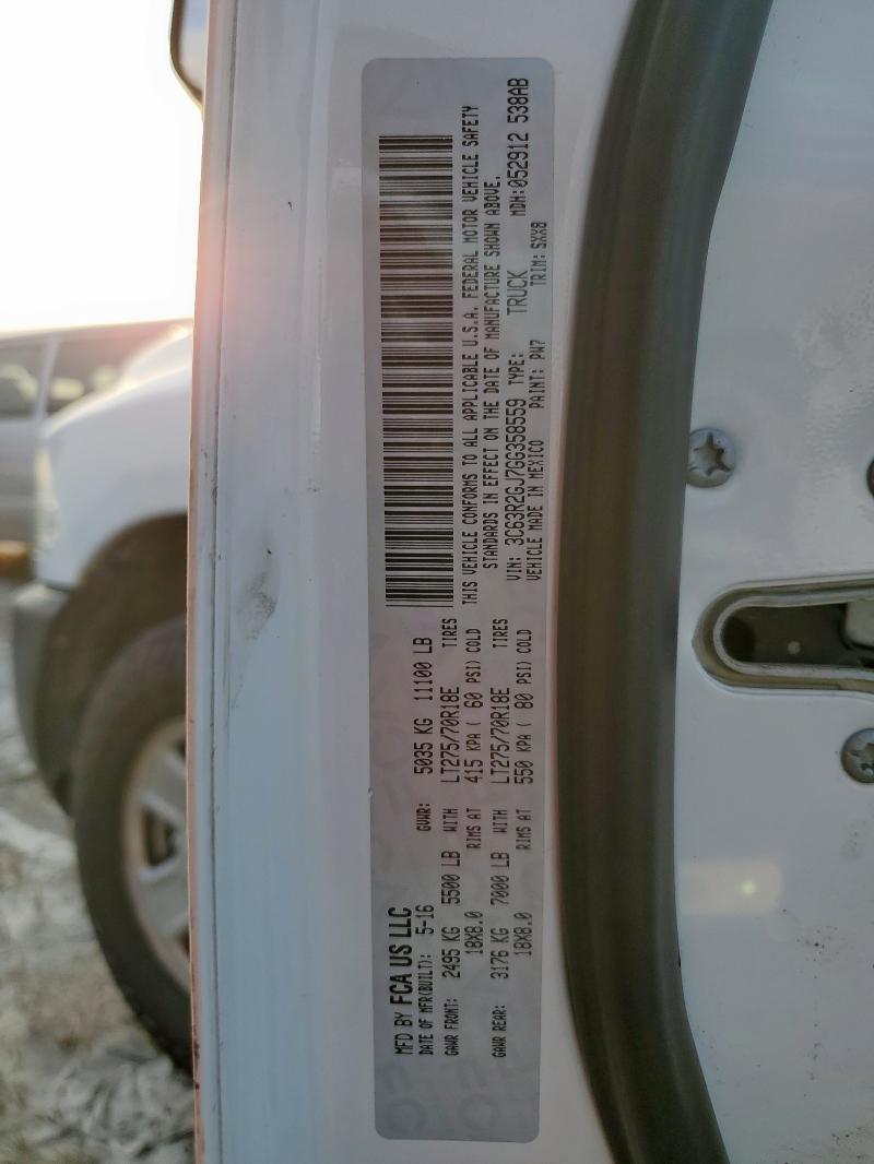 2016 RAM 3500 ST 3C63R2GJ7GG358559