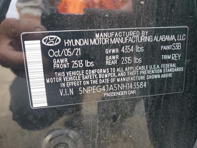 2022 HYUNDAI SONATA SE - 5NPEG4JA5NH143584