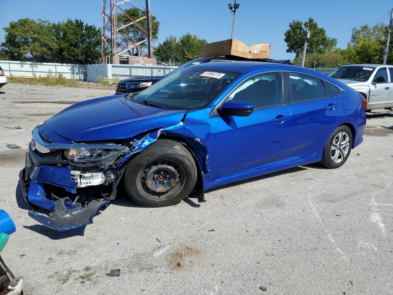 Lot #3259741185 2018 HONDA CIVIC LX