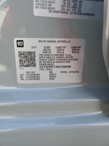 2025 GMC SIERRA K25 1GT4UPE74SF208998