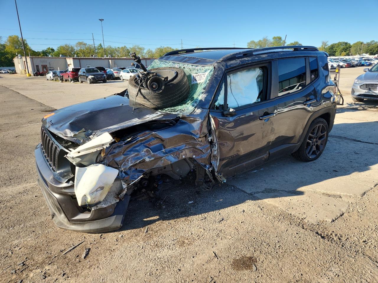 Lot #3270039338 2021 JEEP RENEGADE LATITUDE