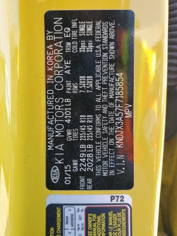 2015 KIA SOUL KNDJX3A57F7185854