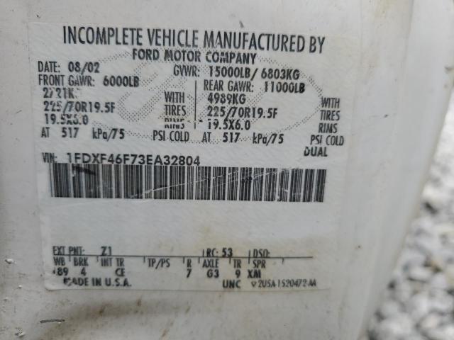 2003 FORD F450 SUPER #3280353989