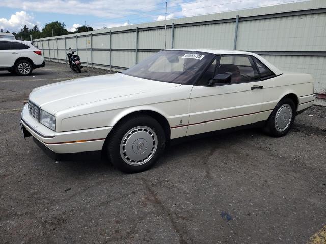 CADILLAC ALLANTE 1989 white converti gas 1G6VR3182KU102951 photo #1