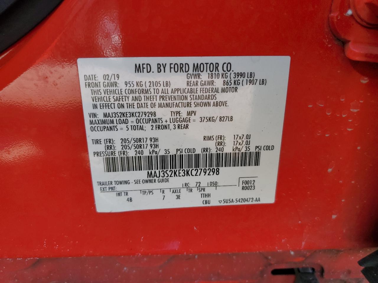 FORD ECOSPORT TITANIUM