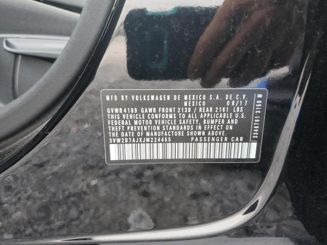 2018 VOLKSWAGEN JETTA S 3VW2B7AJXJM224455