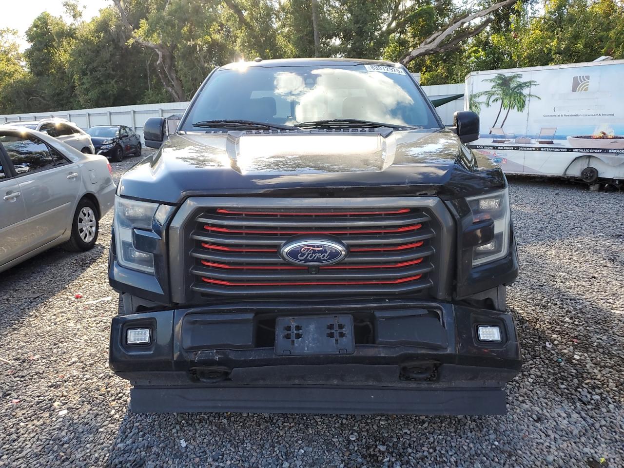 Lot #3315891110 2017 FORD F150 SUPER