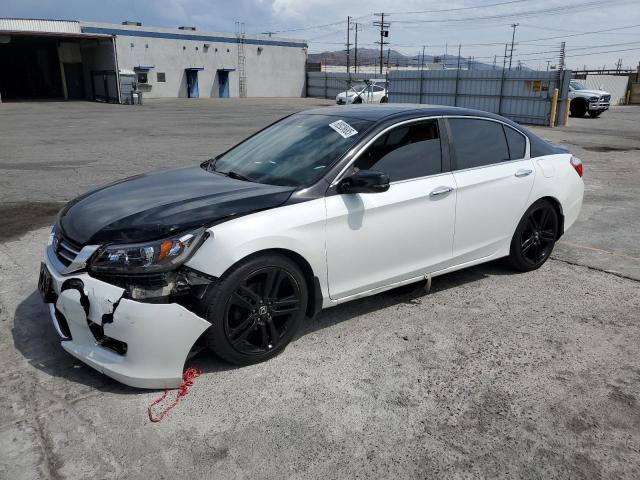 HONDA ACCORD EXL 2015 two tone  gas 1HGCR2F80FA155583 photo #1