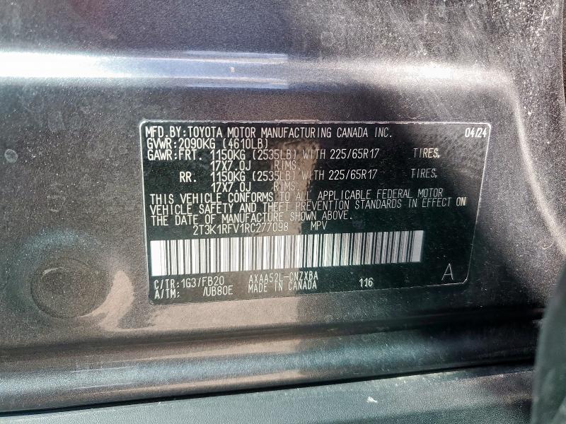 2024 TOYOTA RAV4 LE #3256316331