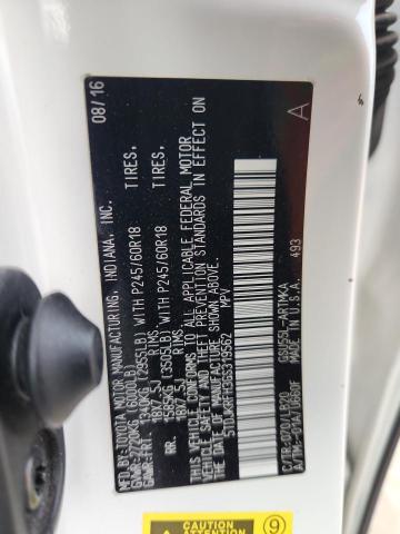 2016 TOYOTA HIGHLANDER XLE - 5TDJKRFH3GS319562