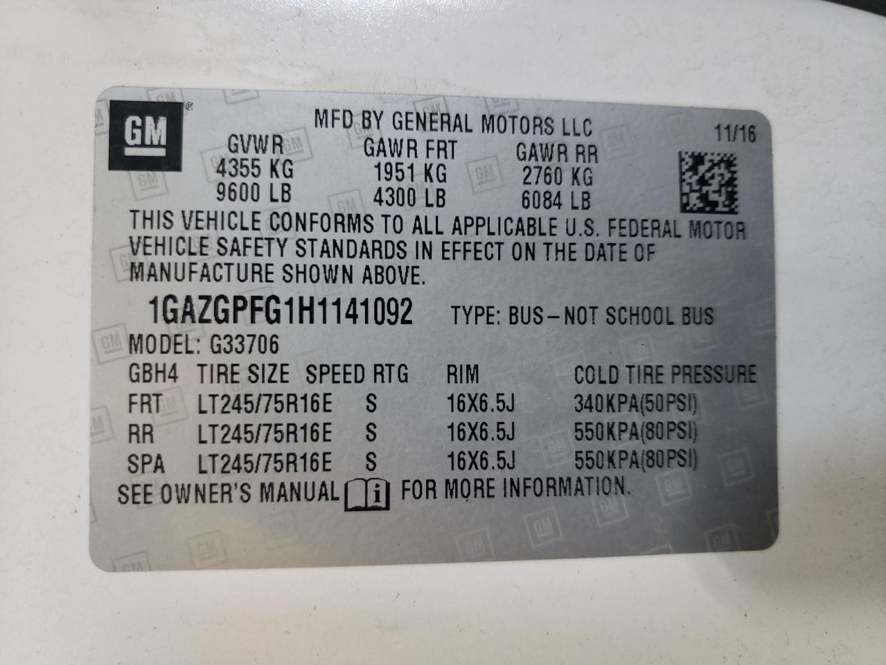 CHEVROLET EXPRESS LT